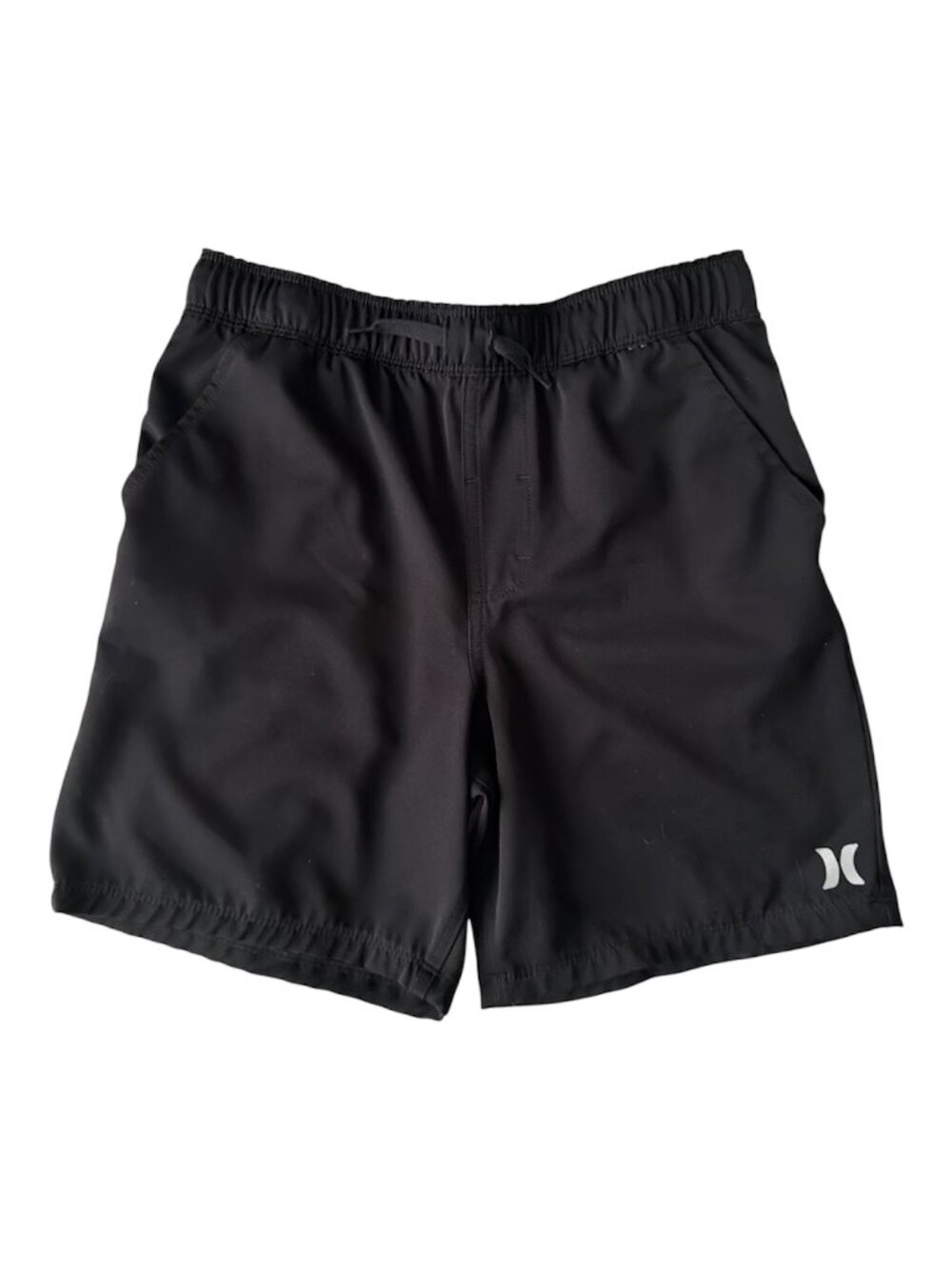 Hurley Black Board Shorts Youth Boys Size L 10/12